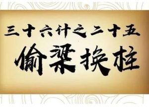 三十六计故事介绍：第二十五计偷梁换柱