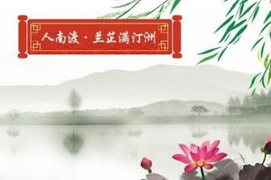 宋词赏析之人南渡·兰芷满汀洲，该词表达的隐喻是什么？