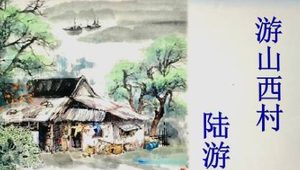 宋代诗词赏析之游山西村，该诗词的作者是什么境遇？