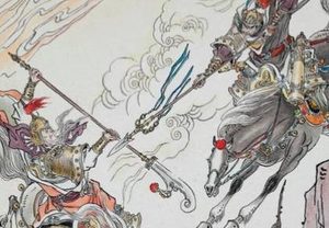 名著封神演义第四十八回 陆压献计射公明的原文是什么？