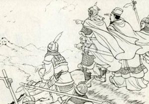 《东周列国志》第四十三回 智宁俞假鸩复卫老烛武缒城说秦
