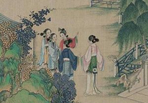 司棋钻出山洞系裙子被小红看到，这样写的含义是什么？
