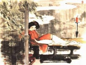 《春闺思（其一）》唐代张仲素所作，蕴含女子的内心希冀之情