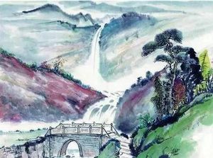 唐代宋之问所作的《渡汉江》，描述了游子的思乡之情