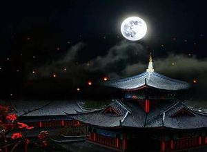 张祜所作的《中秋月》，在中秋之夜不由地产生思念之情