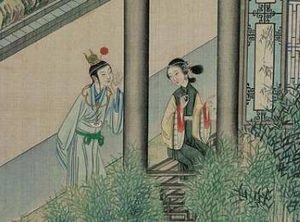 红楼梦中宝玉从梨香院回来就见到黛玉和袭人，有何深意？