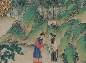 红楼梦中刘姥姥刚进潇湘馆为何就摔了一跤？