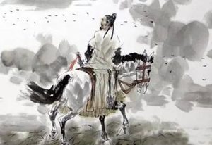 高适所作的《醉后赠张九旭》，语言清新明朗，与诗中欢快活泼的情绪相适宜