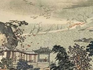 龚自珍《点绛唇·十月二日马上作》，展现了千里飞雪的壮阔图景