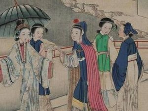 红楼梦中清虚观打醮回来后，宝黛二人因何事情发脾气？