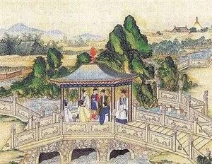 红楼梦第十八回：大观园试才题对额，荣国府归省庆元宵
