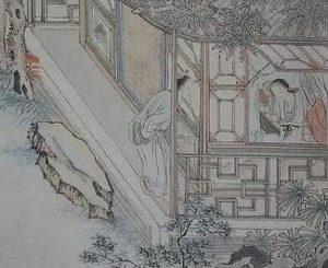 红楼梦第二十六回：蜂腰桥设言传心事，潇湘馆春困发幽情