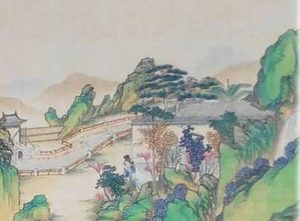 红楼梦第二十七回：滴翠亭杨妃戏彩蝶，埋香冢飞燕泣残红