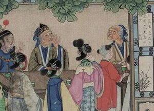 红楼梦第三十九回：村姥姥是信口开合，情哥哥偏寻根究底