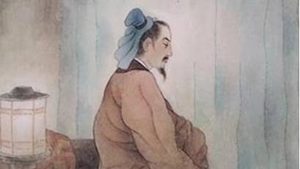 周邦彦诗词名句赏析：润逼琴丝，寒侵枕障，虫网吹黏帘竹