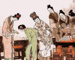 红楼梦第六十九回：弄小巧用借剑杀人，觉大限吞生金自逝