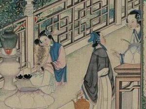 红楼梦中贾府过中秋节宴会时，有两个人消失不见是谁？