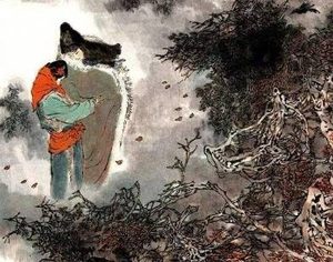 红楼梦第一百八回：强欢笑蘅芜庆生辰，死缠绵潇湘闻鬼哭