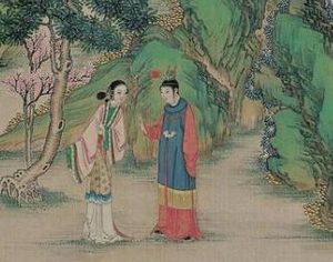 红楼梦中诉肺腑心迷活宝玉发生在何时？袭人听了为何会吓到