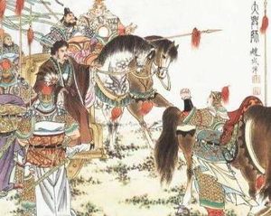 三国演义第八十五回：刘先主遗诏托孤儿，诸葛亮安居平五路