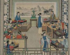 红楼梦中刘姥姥游大观园时，邢夫人在做什么？