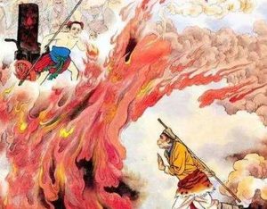 西游记第四十二回：大圣殷勤拜南海，观音慈善缚红孩