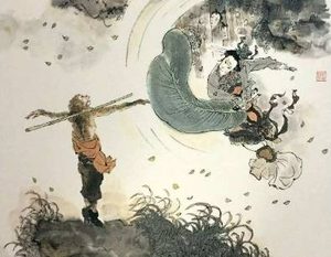 西游记第五十九回：唐三藏路阻火焰山，孙行者一调芭蕉扇