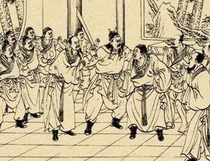 水浒传第十八回：林冲水寨大并火，晁盖梁山小夺泊