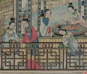 红楼梦螃蟹宴时，贾母起史家的枕霞阁是什么意思？