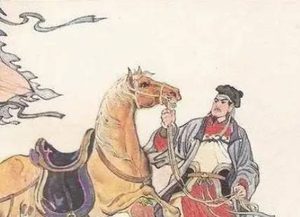 说唐前传第五回：秦叔宝穷途卖骏马，单雄信交臂失知音