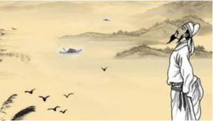 李白去终南山造访姓斛斯的隐士，遂作《下终南山过斛斯山人宿置酒》