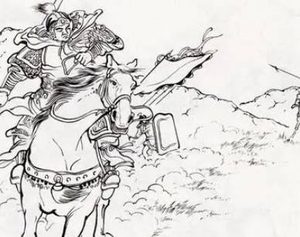 说唐前传第五十三回：小罗成力擒女将，马赛飞勘破迷途