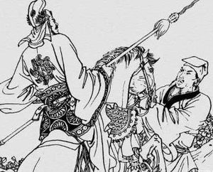 说唐前传第五十八回：挂玉带秦王惹祸，入天牢敬德施威