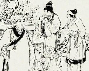 说唐后传第十八回：大王庄薛仁贵落魄，怜勇士柳金花赠衣