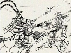 说唐后传第四十九回：薛招讨大破围城将，盖苏文失计飞刀阵
