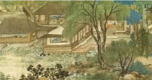 孟浩然当时深深为农庄生活所吸引，遂作《过故人庄》