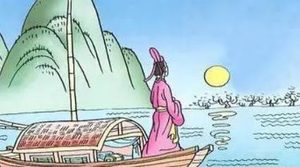 孟浩然只能怀着被弃置的忧愤南寻吴越，遂作《宿建德江》