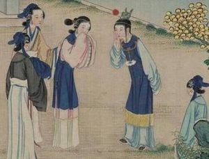 红楼梦黛玉赏钱给薛宝钗的婆子是因为什么？