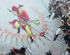 狄青演义第十八回：狄皇亲索马比武，庞国丈妒贤生心