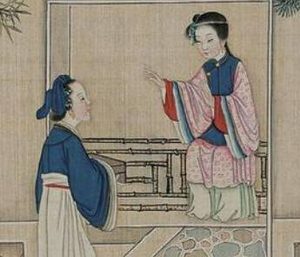 红楼梦中周瑞家的送宫花时李纨在睡午觉，这段有何含义？
