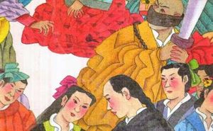 《儿女英雄传》第二十回：何玉凤毁妆全孝道 安龙媒持服报恩情