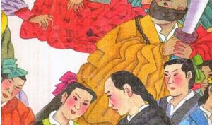 《儿女英雄传》第三十二回(上篇)：邓九公关心身后名 褚大娘得意离筵酒