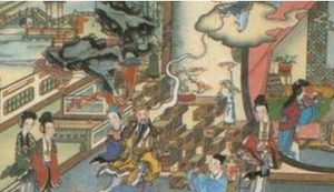 《双凤奇缘》第五十二章：黑水河谈诗矢名节 九姑庙得梦赠仙衣