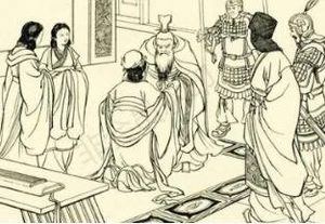 东周列国志第二十六回：歌扊扅百里认妻，获陈宝穆公证梦