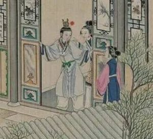 红楼梦中袭人过年回家后，宝玉为何要去找她？