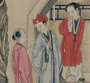 红楼梦中贾政听到宝玉要上学是什么表现？