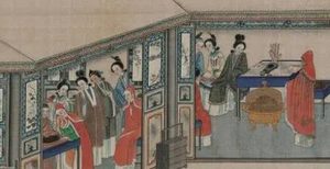 《红楼梦》贾母的凫靥裘为什么要送给薛宝琴？贾母在暗示什么？