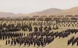 古代生产能力相对落后，打仗时真的能出动那么多兵马吗？