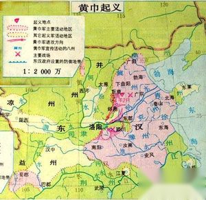 中国史上规模最大的一次宗教起义：黄巾之乱