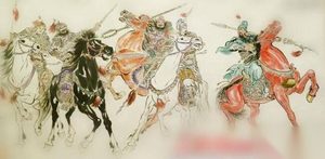 《三国演义》中的故事情节之千里走单骑的人是谁?
